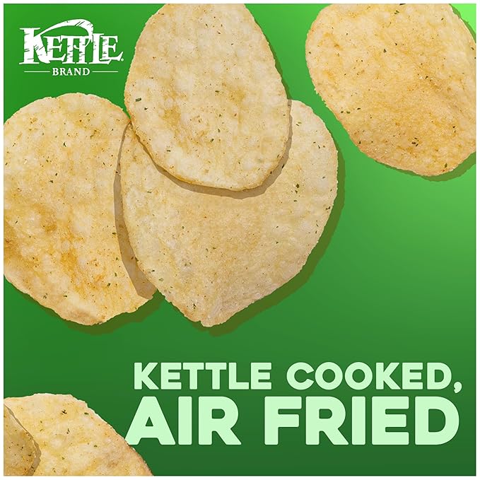 Kettle Party Sized Air Fried Jalapeno Potato Chips, 11.25 oz