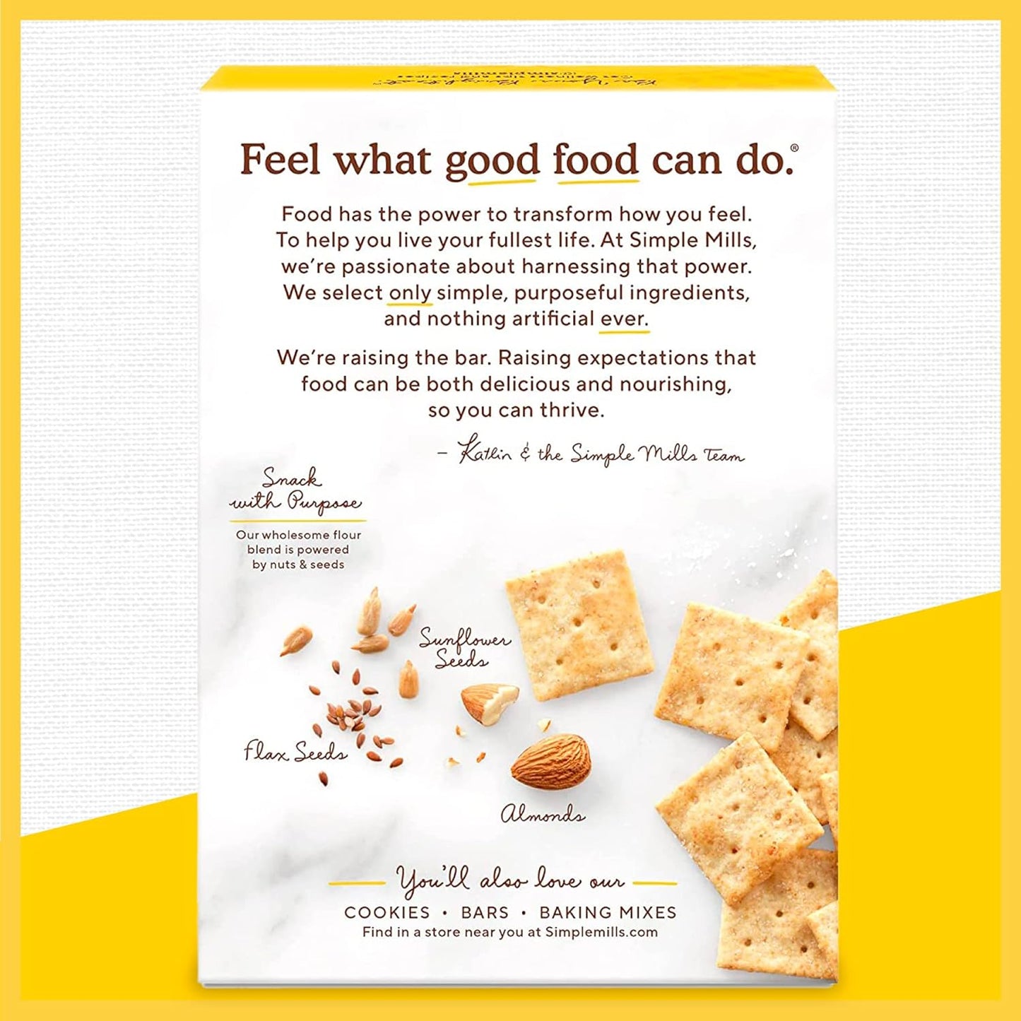 Simple Mills Almond Flour Crackers, Fine Ground Sea Salt, 7 oz