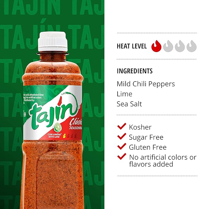 Tajin Clásico Chili Lime Seasoning, 14 oz