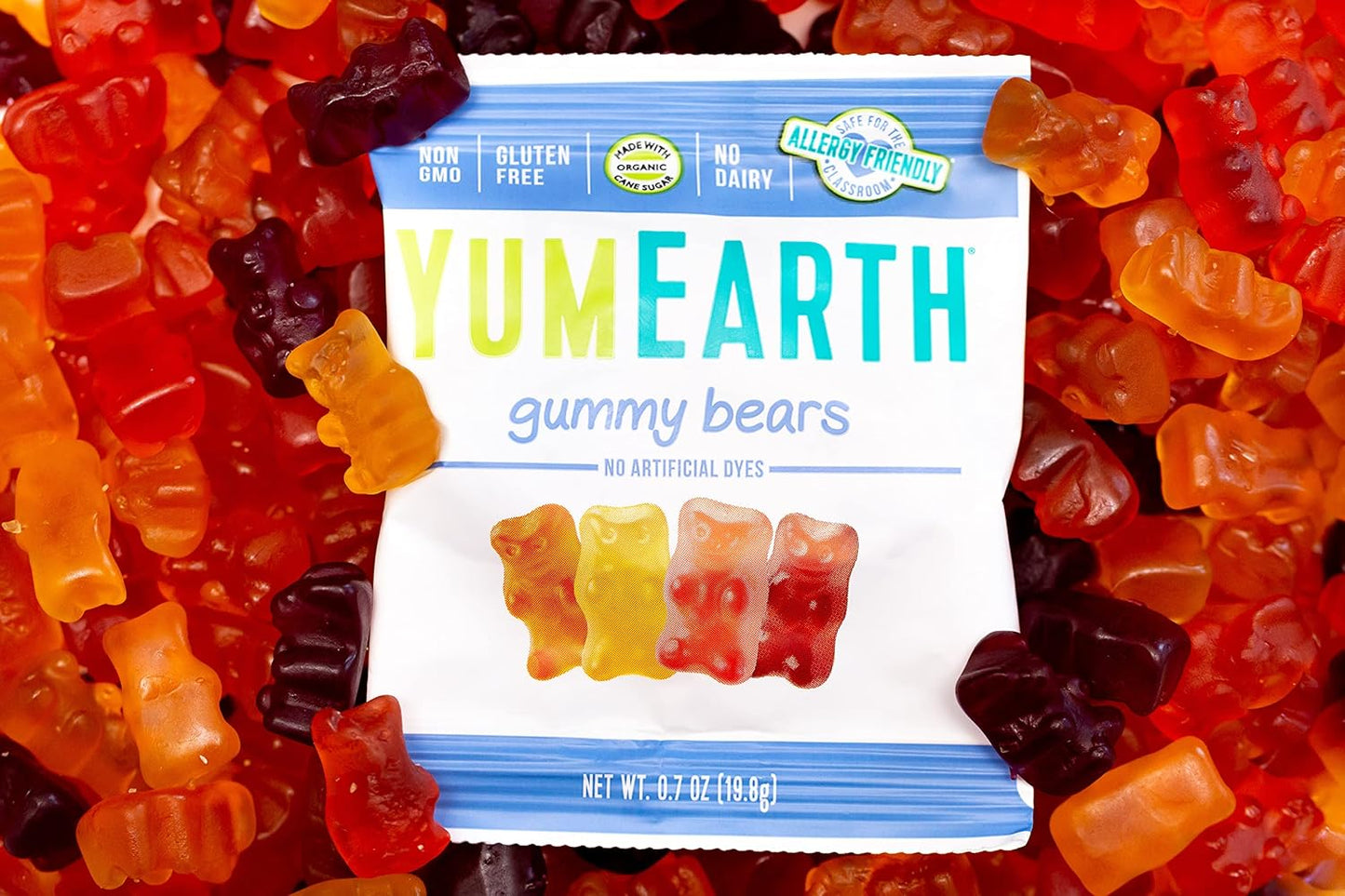 YumEarth Gummy Bears 5 ct, 3.5 oz