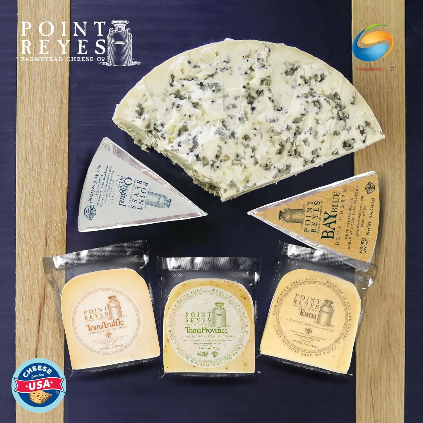 Point Reyes Original Blue Cheese Wedge, 6 oz