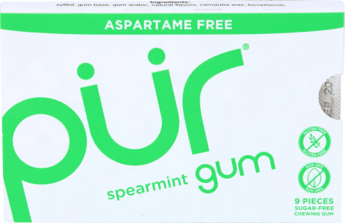 Pur Gum Spearmint, 9 Count