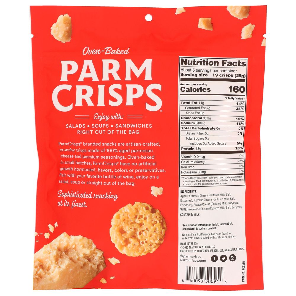 Parm Crisps Four Cheese, 5 oz