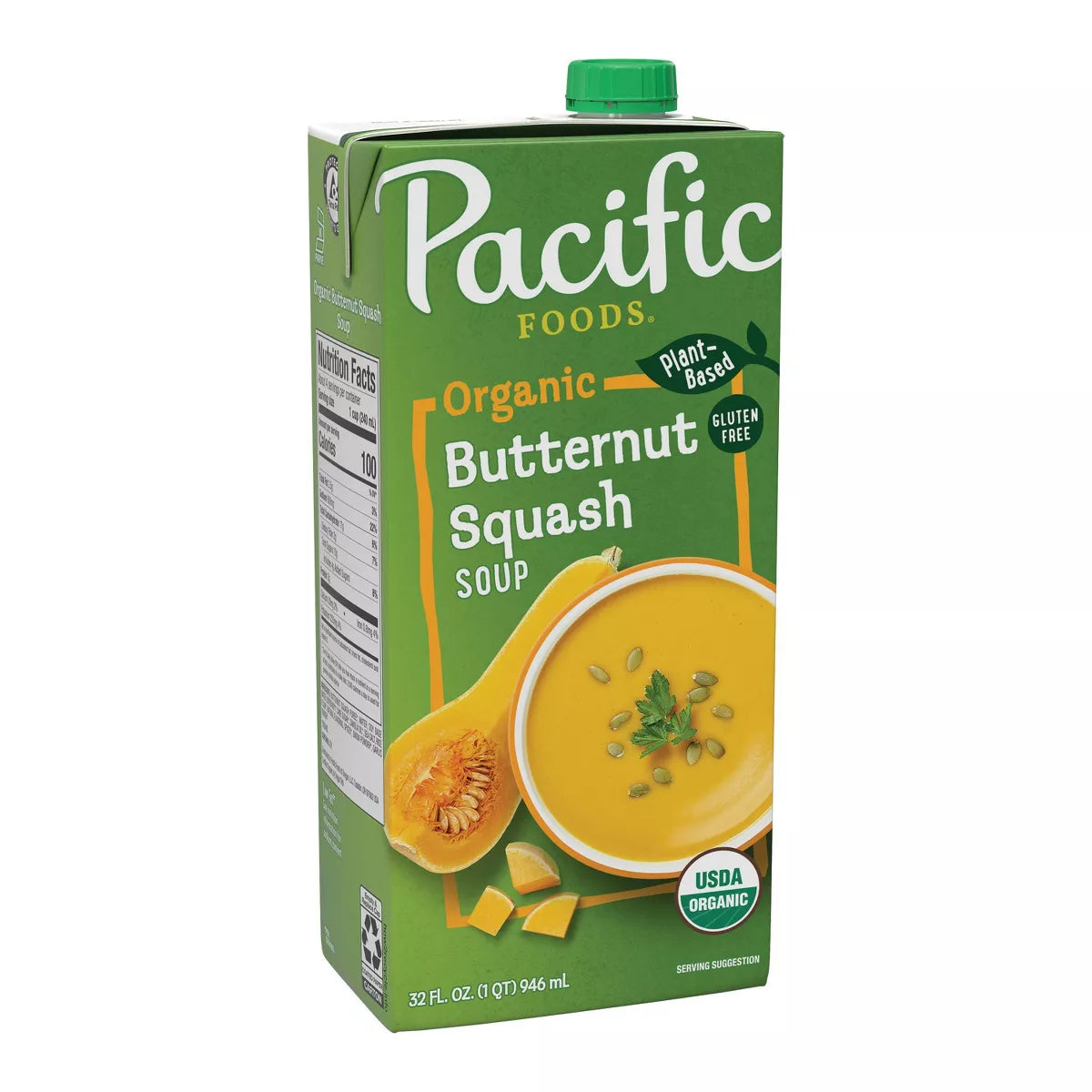 Pacific Foods Organic Butternut Squash Soup, 32 oz