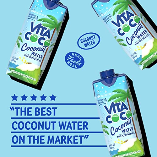 Vita Coco Coconut Water Pure Resealable, 17 Fl oz