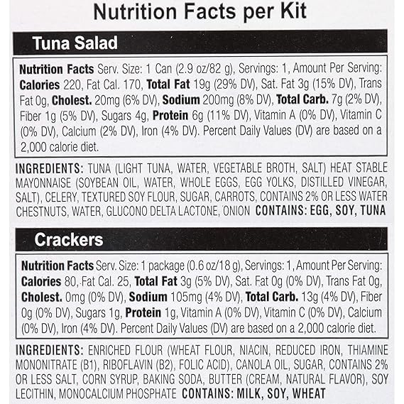 Bumble Bee Tuna Salad & Crackers 9 ct, 3.5 oz