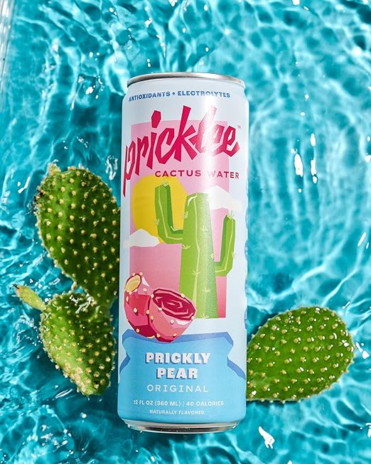 Pricklee Cactus Water Original Prickly Pear, 12 oz