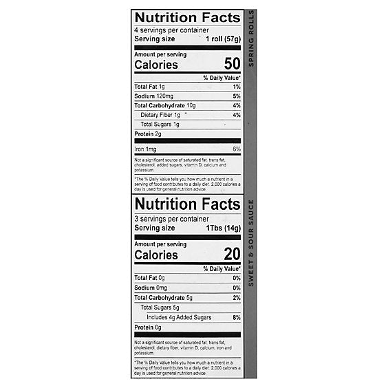Lucky Chicken Flavor Spring Rolls, 8.5 oz