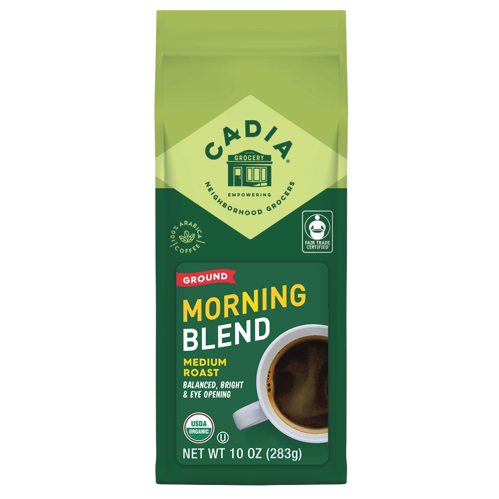 Cadia Organic Medium Roast Coffee, 10 oz