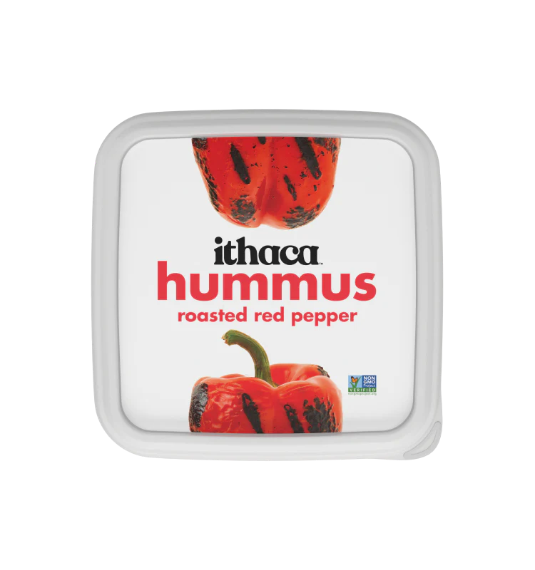 Ithaca Cold Crafted Roasted Red Pepper Hummus, 10 oz