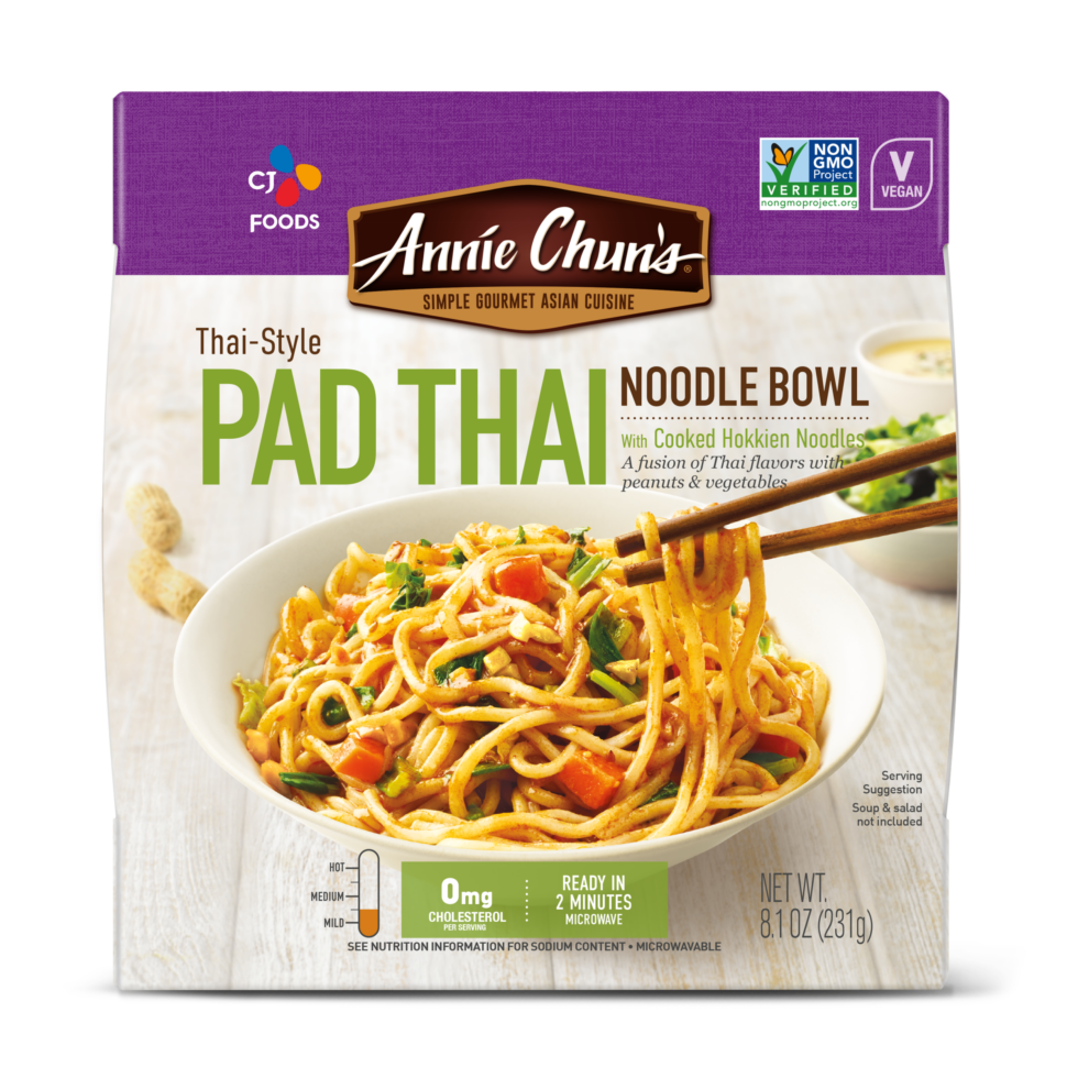 Annie Chun's Pad Thai Style Pad Thai Noodle Bowl, 8.1 oz