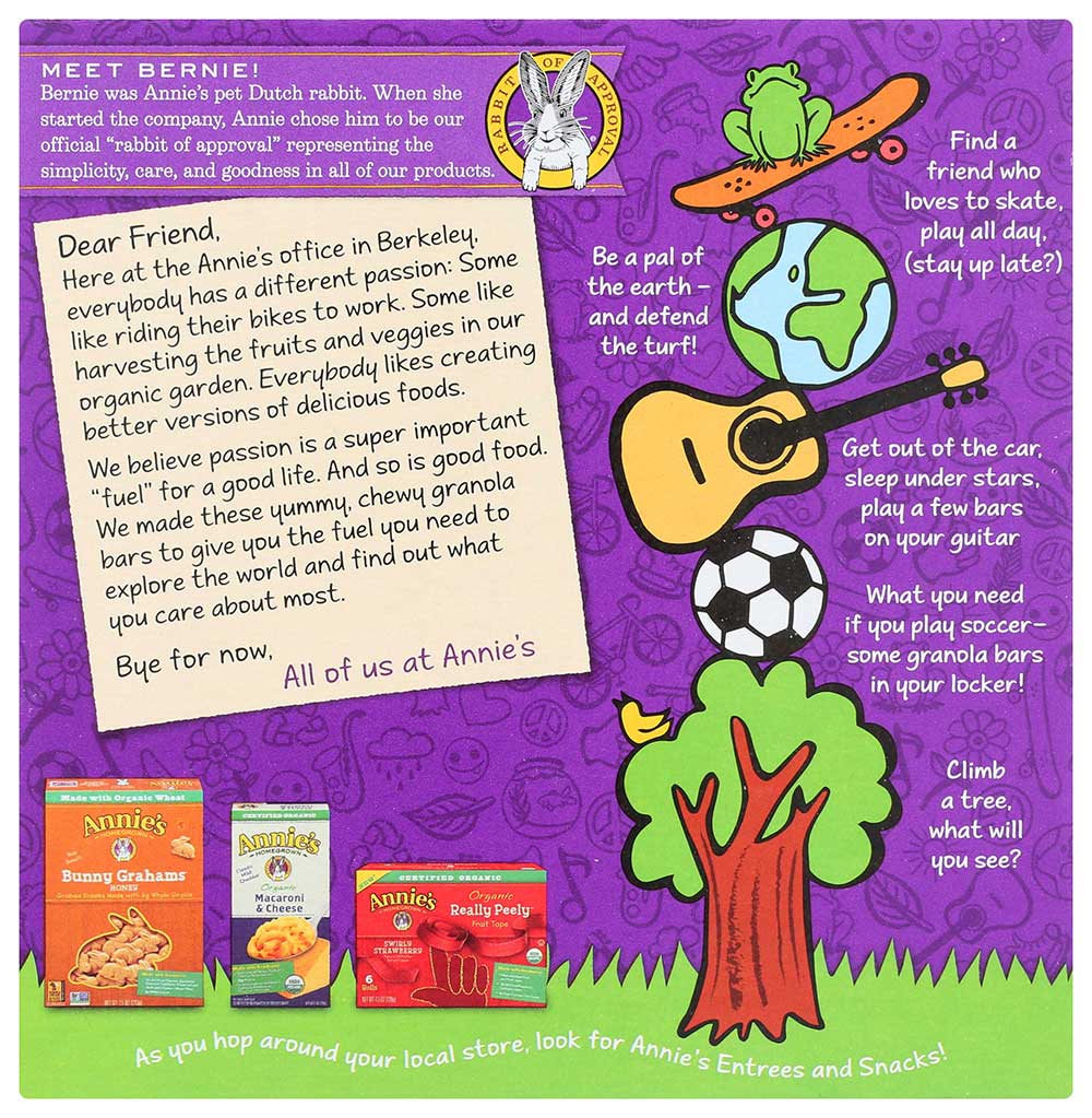 Annie's Homegrown Organic Chewy Chocolate Chip Granola Bars, 5.34 oz