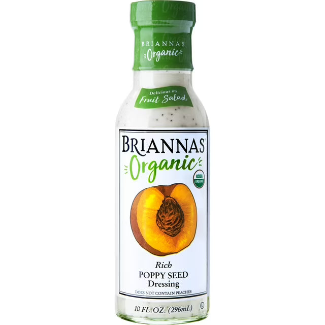 Brianna's Organic Poppy Seed Dressing, 10 oz