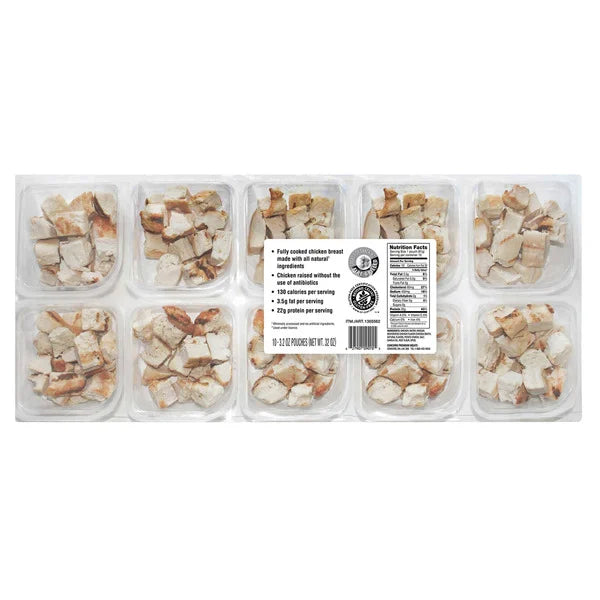 Fresh Additions Fully Cooked Chicken Breast Bites, 3.2 oz, 10 count