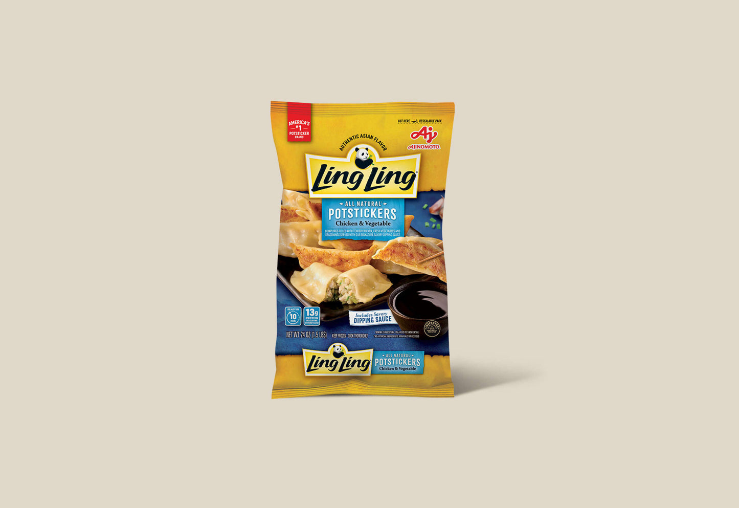 Ling Ling Chicken and Vegetable Potstickers 24 oz