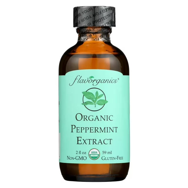 Flavorganics Organic Peppermint Extract, 2 oz