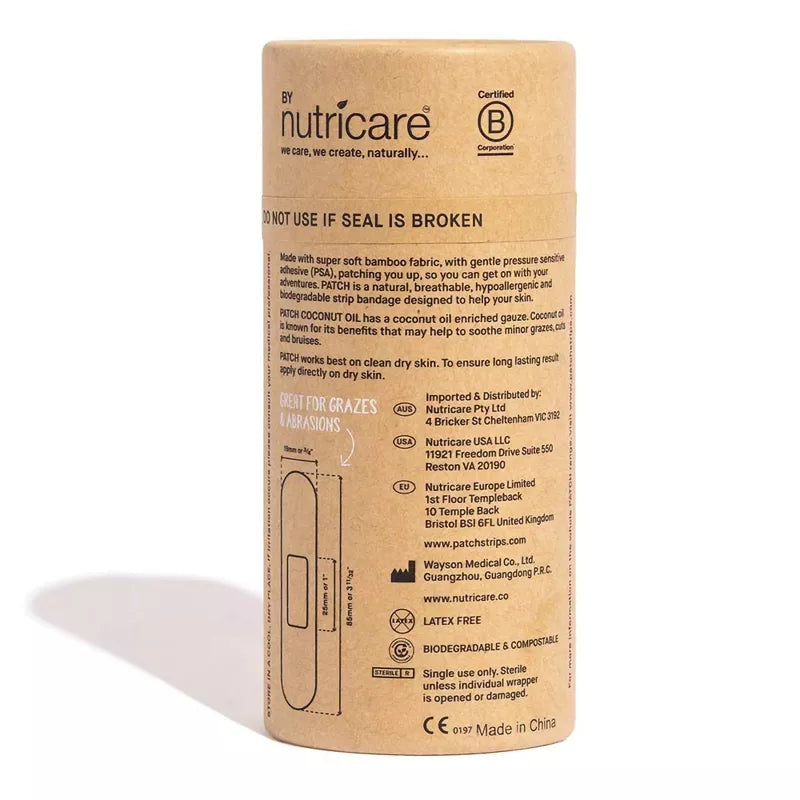 Patch Kids Adhesive Strips with Coconut Oil, 25 Count