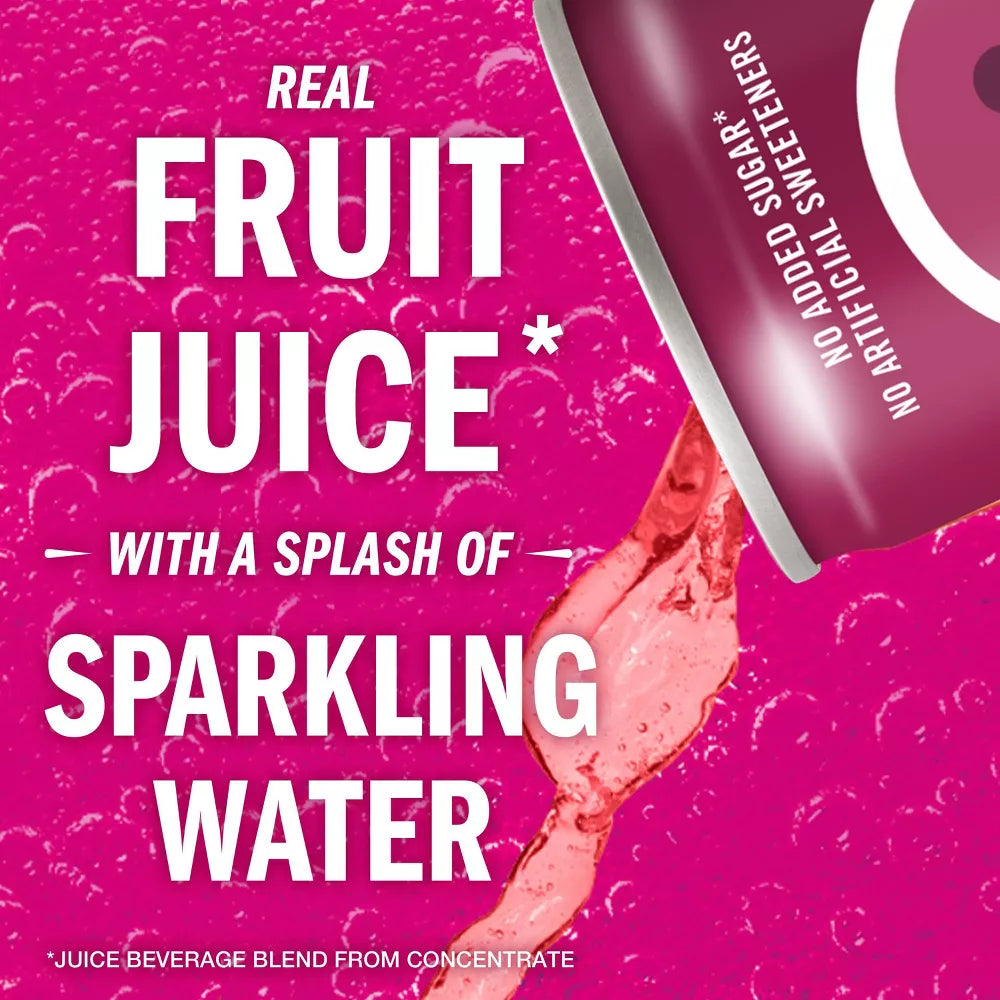 IZZE Sparkling Juice Beverage Sparkling Blackberry, 6 Count