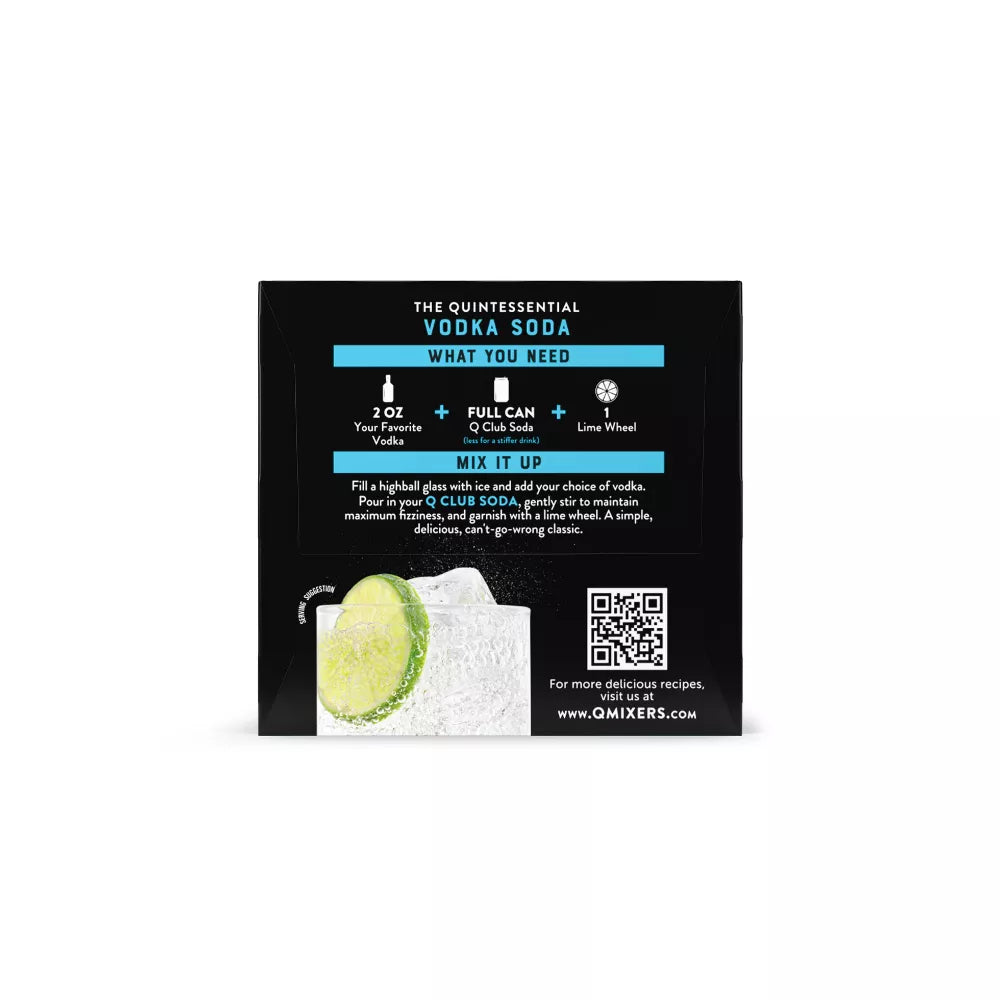 Q Tonic Club Soda, 4 Count