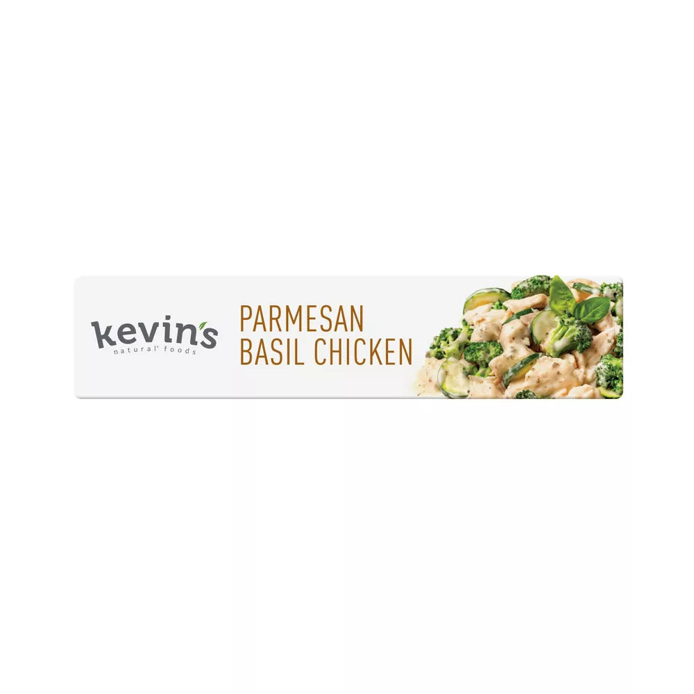Kevin's Natural Foods Frozen Gluten Free Parmesan Basil Chicken, 9 oz