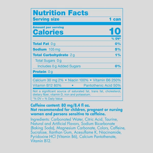 Red Bull Sugar Free Energy Drink 8.4 fl oz Can