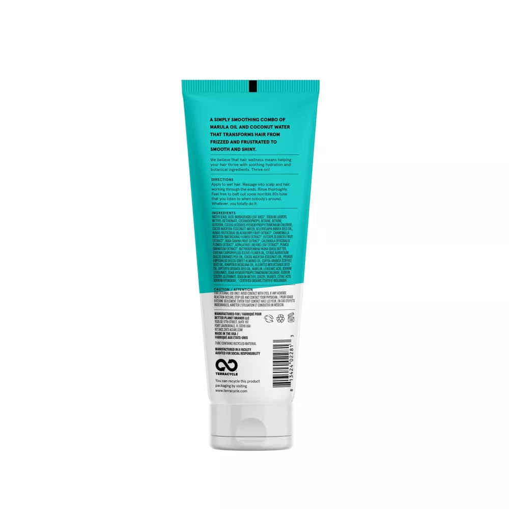 Acure Simply Smoothing Shampoo, 8 oz