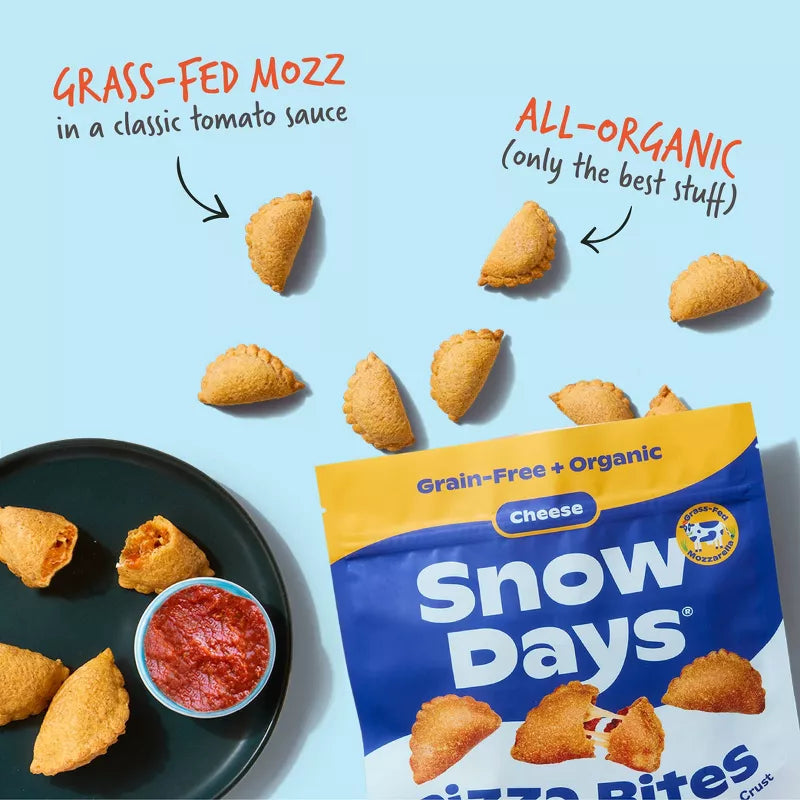 Snow Days Organic Frozen Cheese Pizza Bites, 6 oz