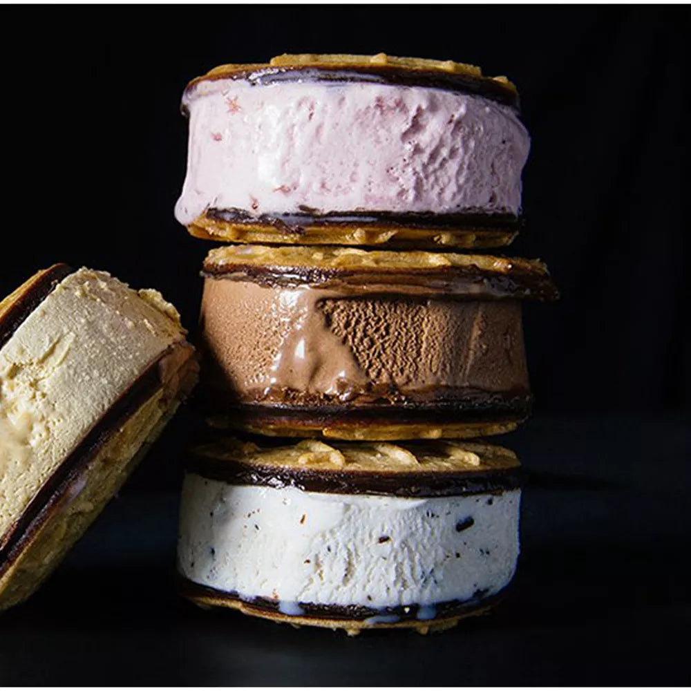 Tillamook Salted Caramel Ice Cream Sandwich, 4 Count