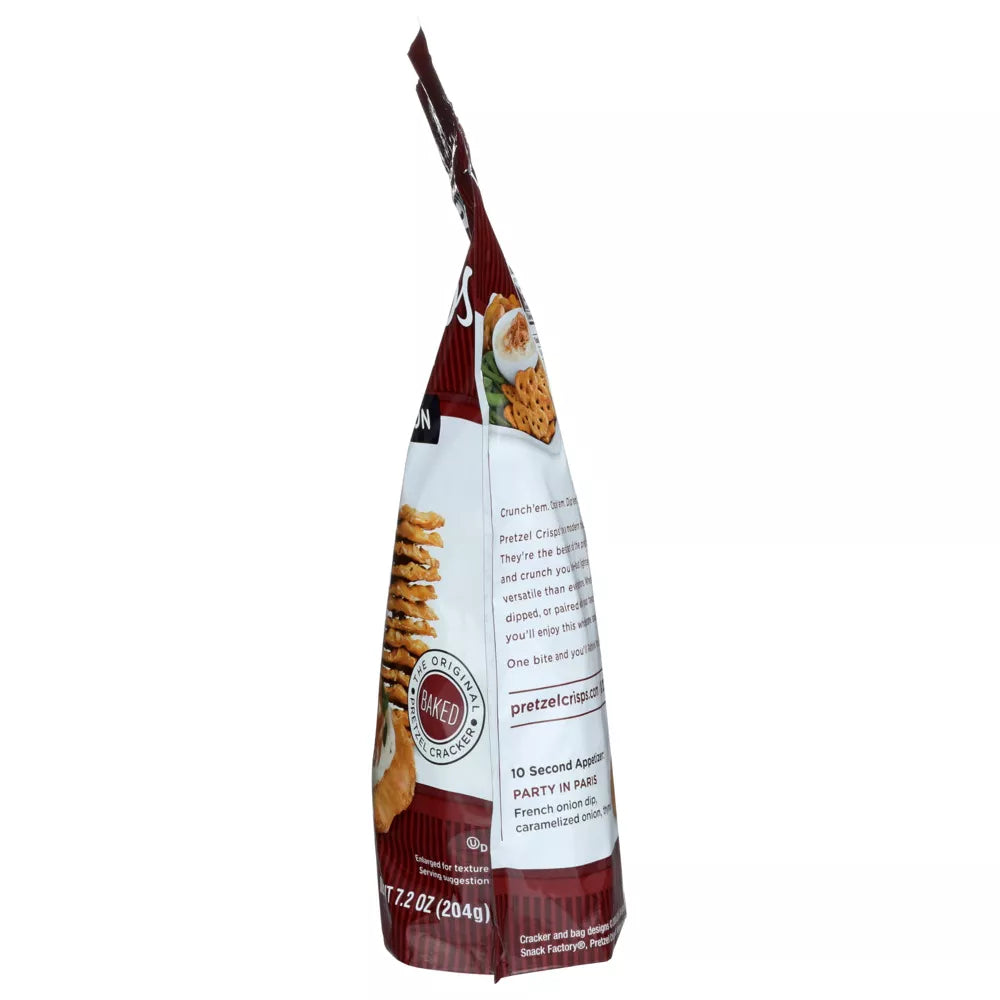 Snack Factory Honey Mustard & Onion Pretzel Crisps, 7.2 oz
