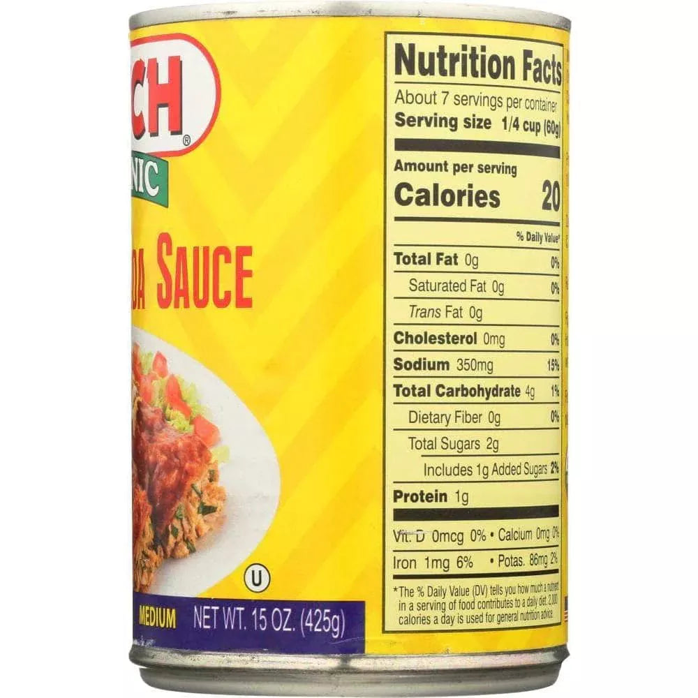 Hatch Organic Red Enchilada Medium Sauce, 15 oz