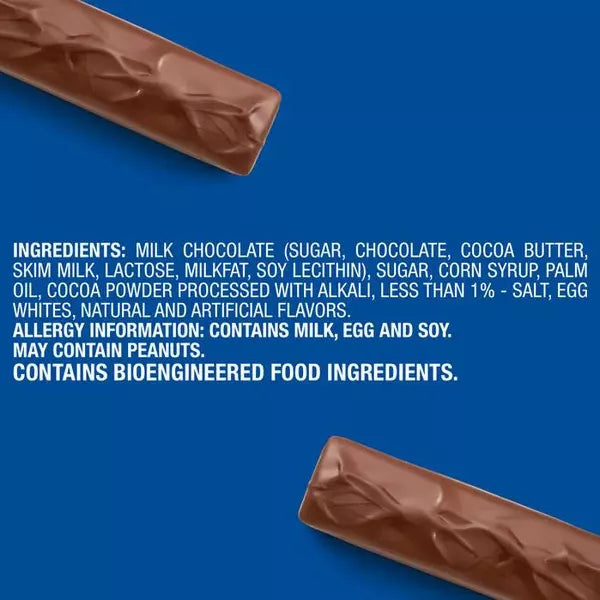 3 Musketeers Full Size Chocolate Candy Bar 1.92 oz