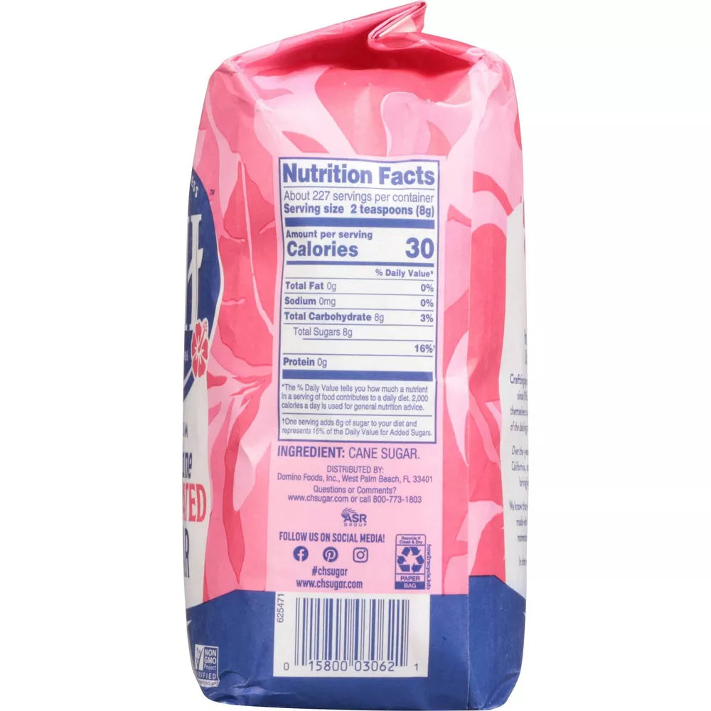 C&H Premium Pure Cane Granulated Sugar, 64 oz