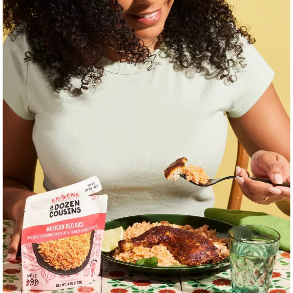 A Dozen Cousins Mexican Red Rice Seasoning Sauce, 4 oz