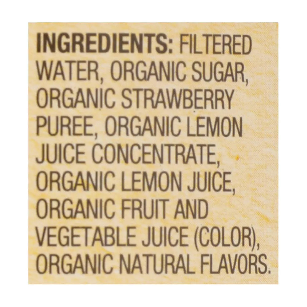 Santa Cruz Organic Strawberry Lemonade, 16 oz