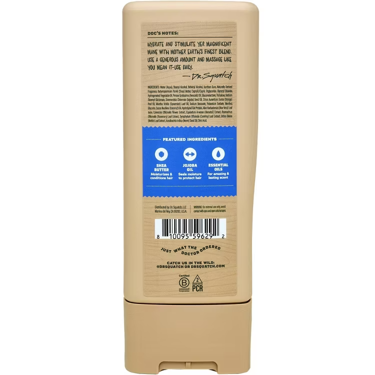 Dr. Squatch Conditioner Fresh Falls, 11.5oz