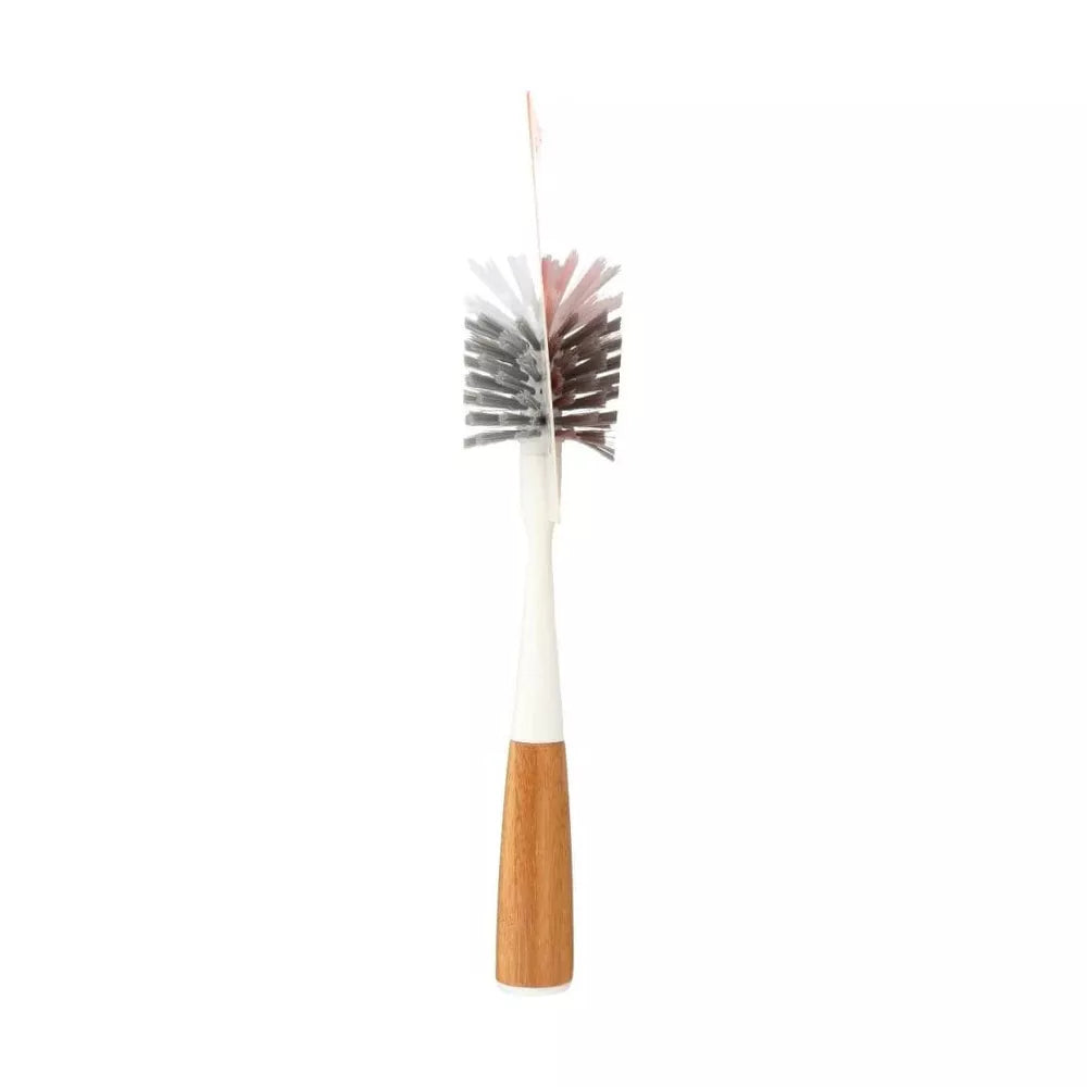 Full Circle Home Clean Reach Replaceable Bottle Brush White