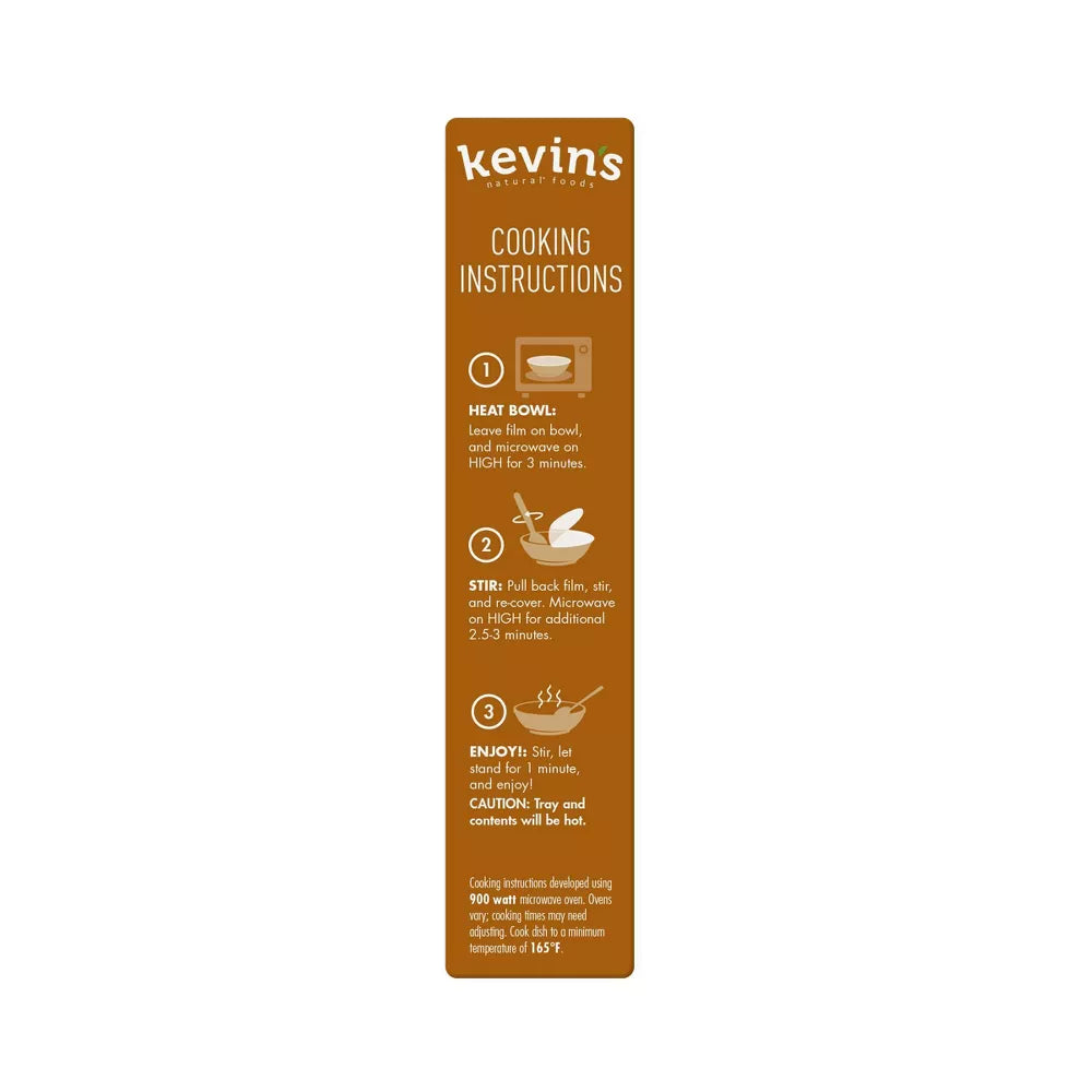 Kevin's Natural Foods Frozen Gluten Free Parmesan Basil Chicken, 9 oz