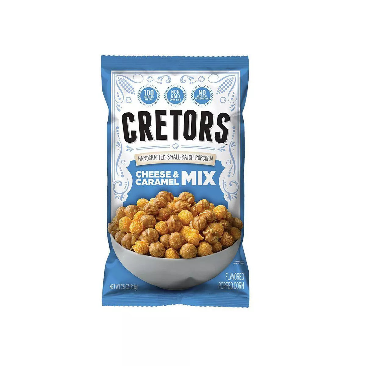 G.H. Cretors Cheese & Caramel Handcrafted Popcorn, 7.5 oz