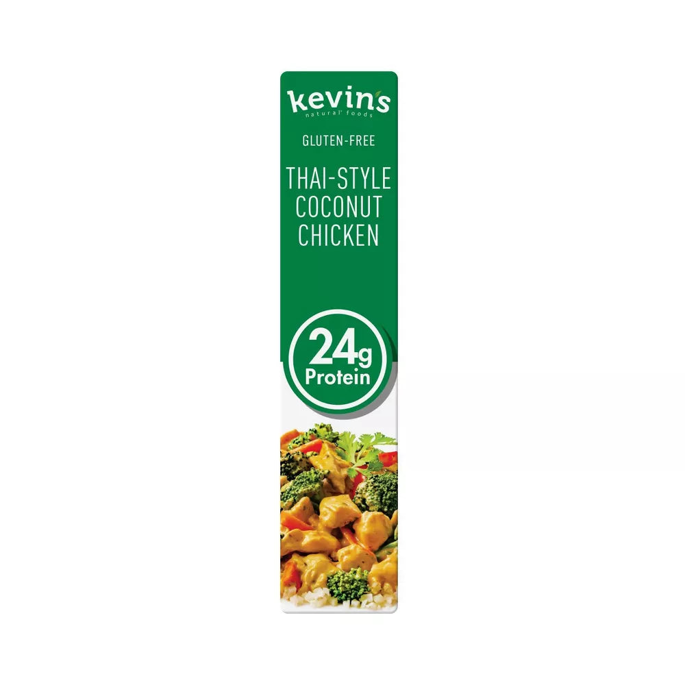 Kevin's Natural Foods Frozen Gluten Free Thai-Style Coconut Chicken, 9.5 oz