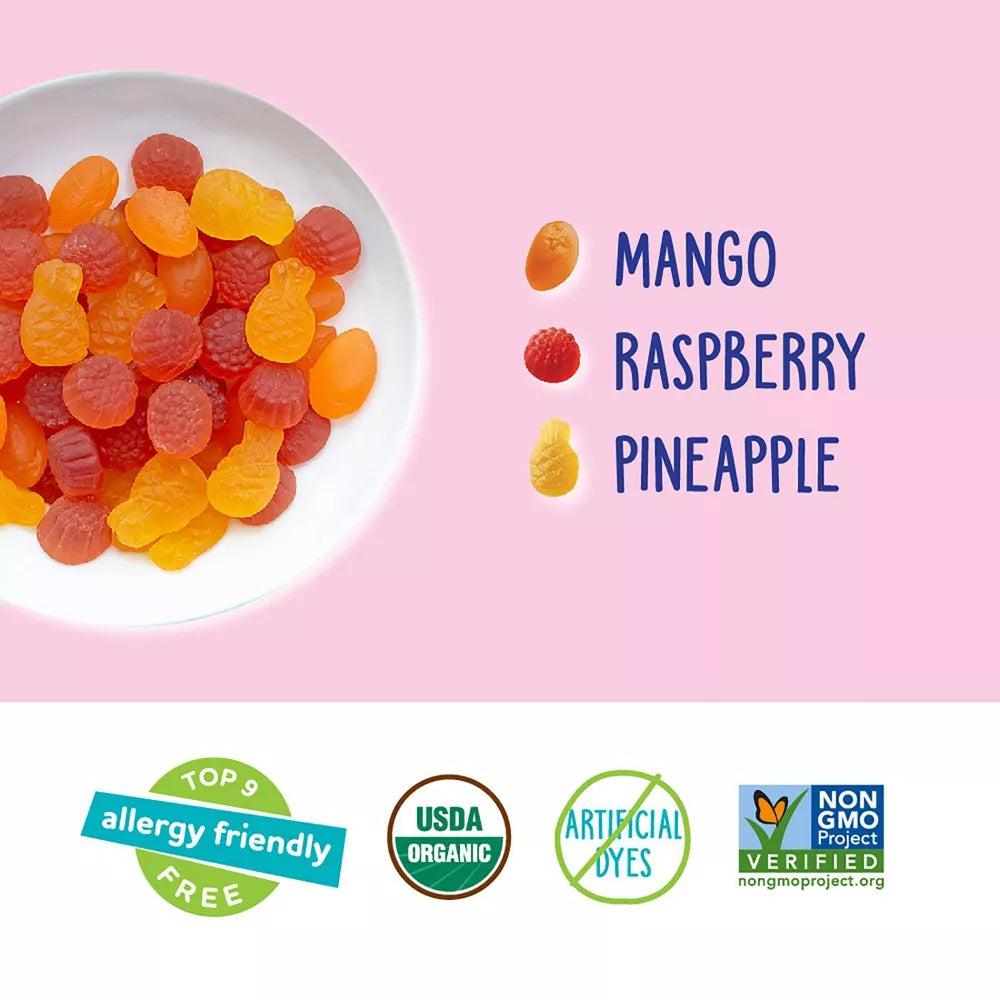 Yum Earth Tropical Fruit Snacks Box 10 ct, 7 oz