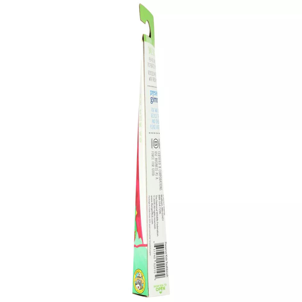 Preserve Kids Soft Bristle Red Toothbrush, 1 ct