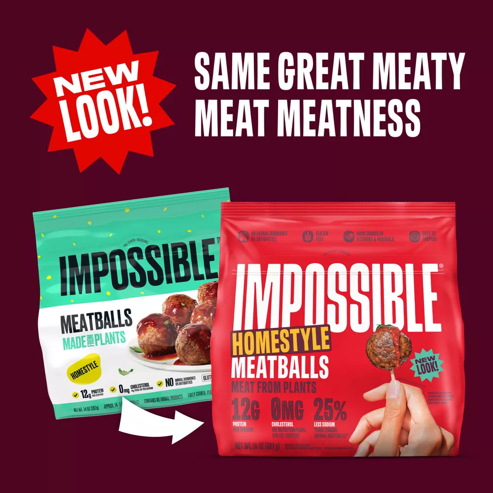 Impossible Plant Based Meatballs, 14 oz