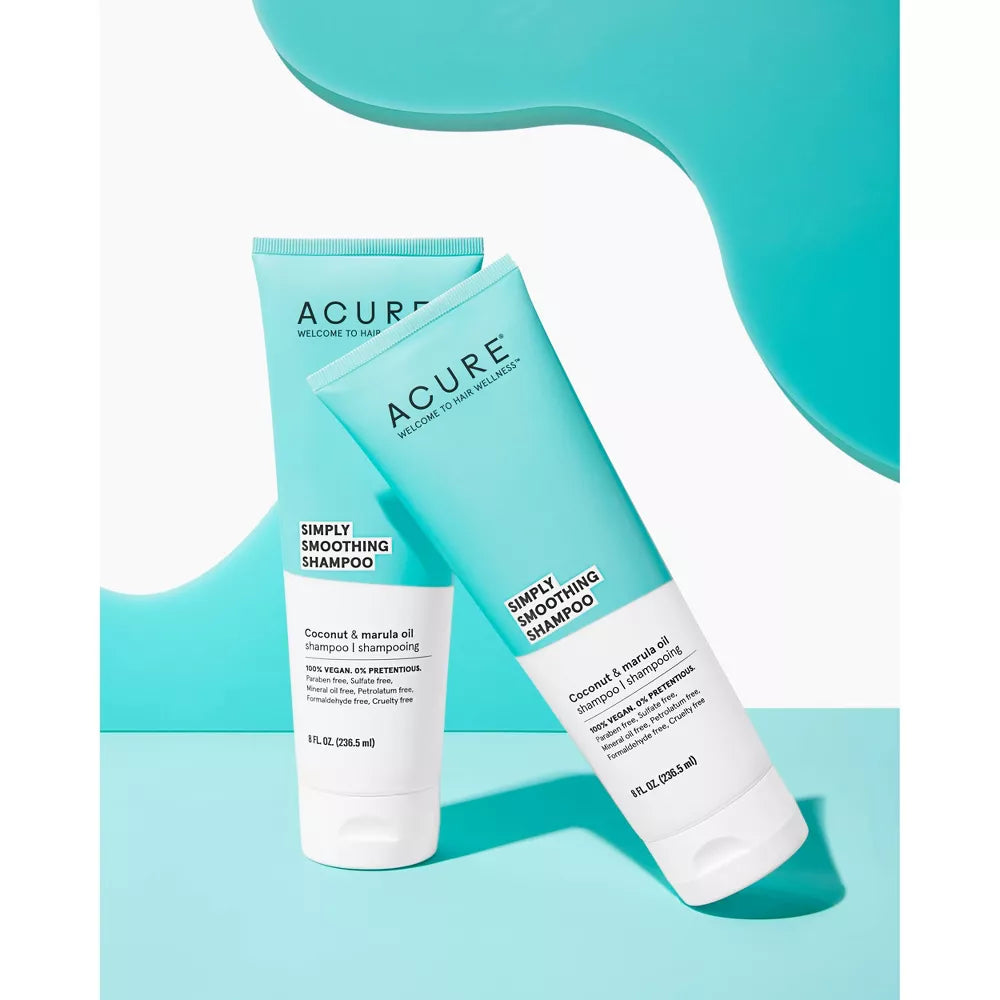 Acure Simply Smoothing Shampoo, 8 oz