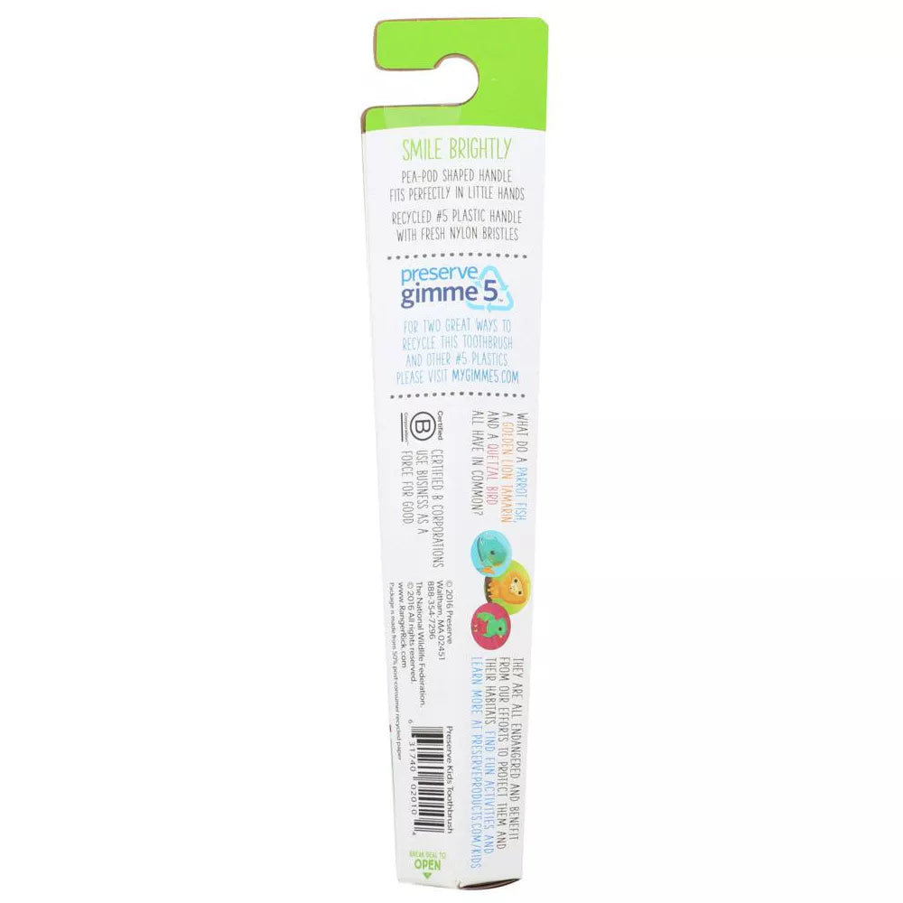 Preserve Kids Soft Bristle Red Toothbrush, 1 ct