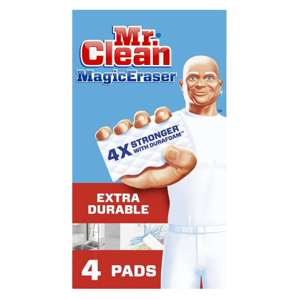 Mr. Clean Magic Eraser Extra Durable Cleaning Pad, 4 Count