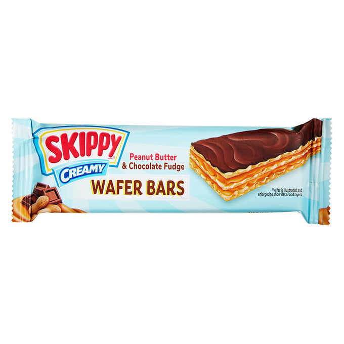 Skippy Peanut Butter & Chocolate Fudge Wafer Bar 22 ct, 1.3 oz