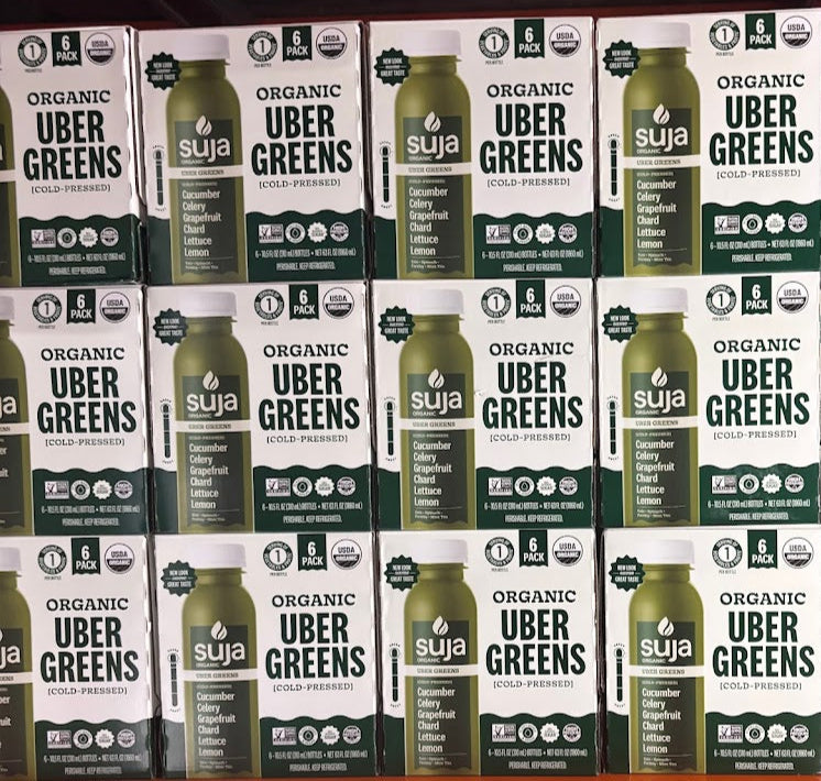 Suja Essentials Organic Uber Greens 6 ct, 10.5 oz
