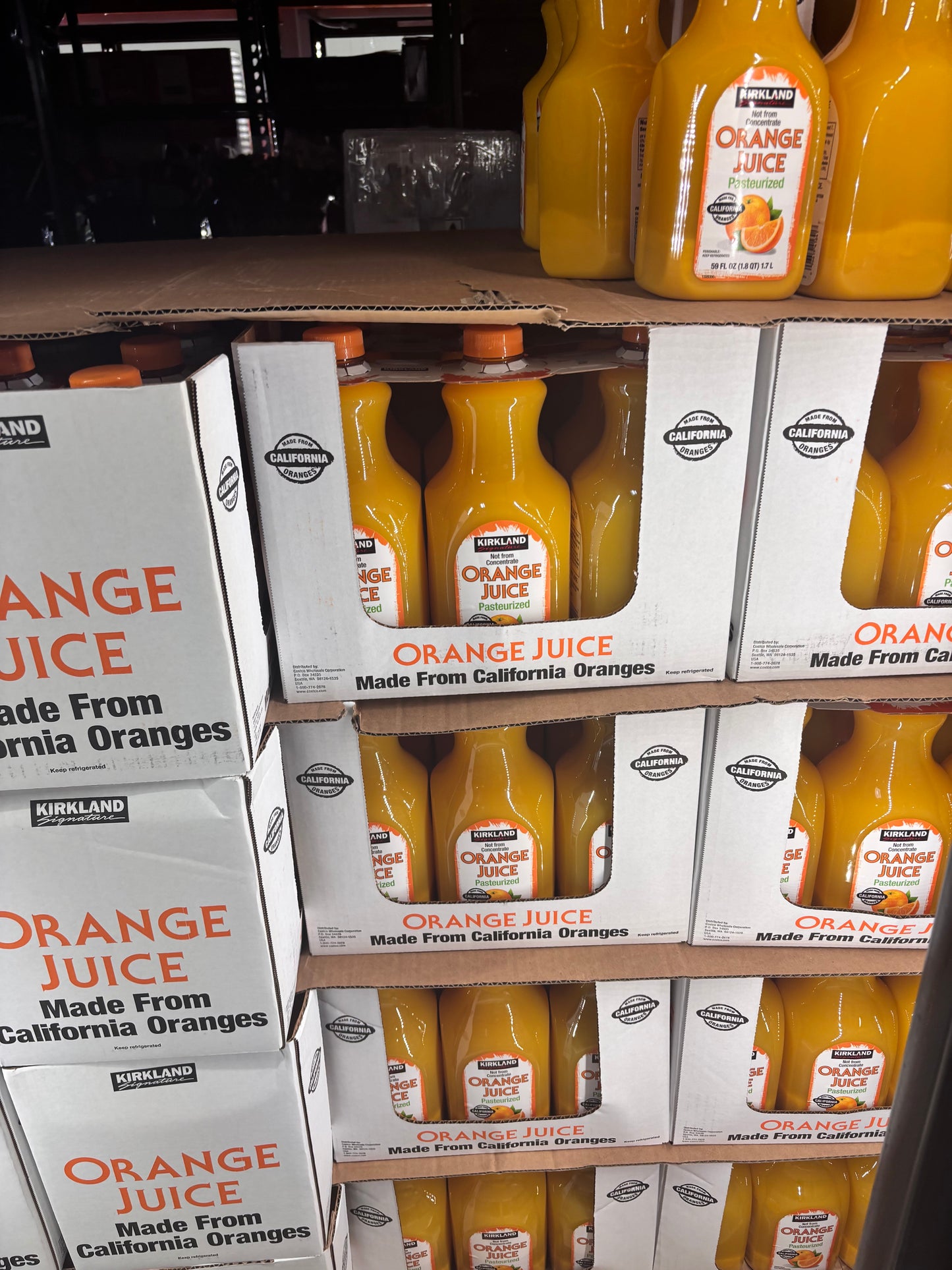 Kirkland Signature Orange Juice 3 ct, 59 oz