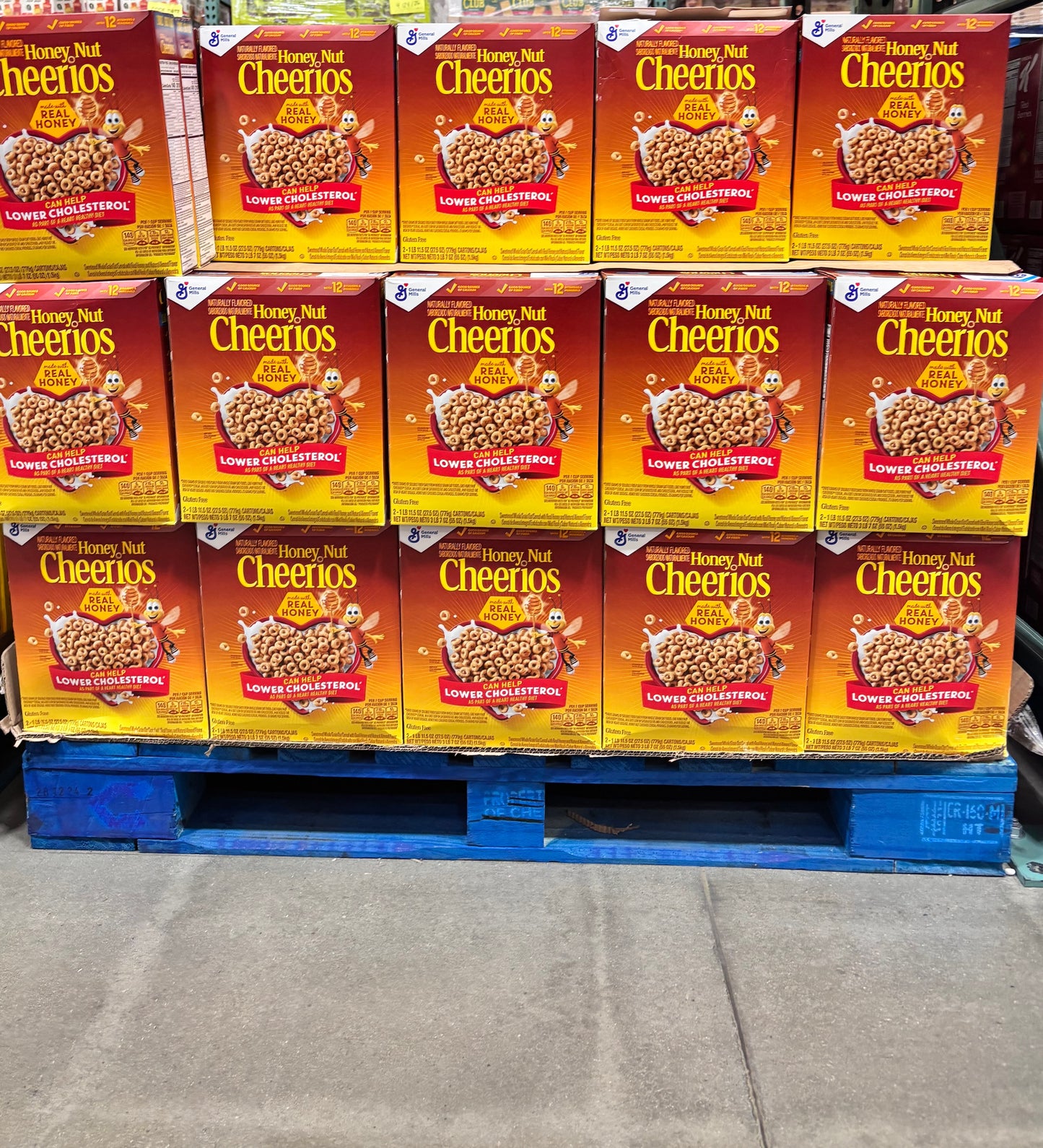 General Mills Honey Nut Cheerios Cereal 2 ct, 27.5 oz