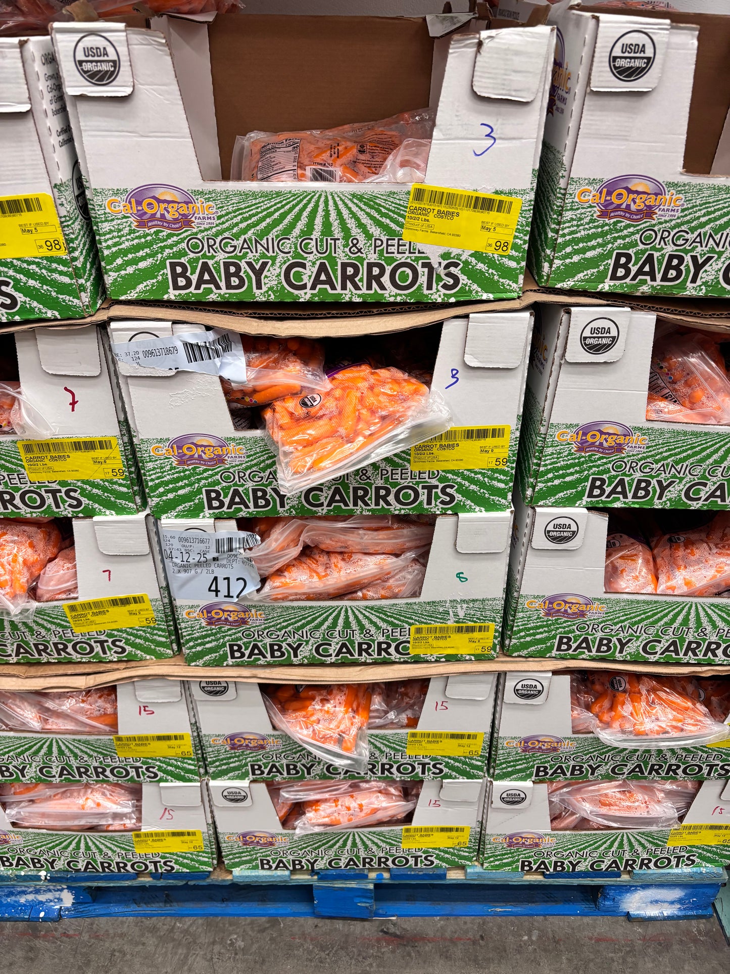 Cal-Organic Cut & Peeled Baby Carrots